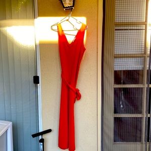 Red jumper brand new !  Fitted , wide legged , cropped at ankle